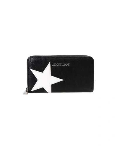 Armani Jeans Wallets In Black