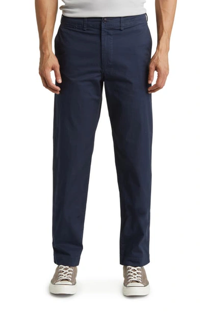 Buck Mason Ford Carry-on Twill Pants In Mariner Navy