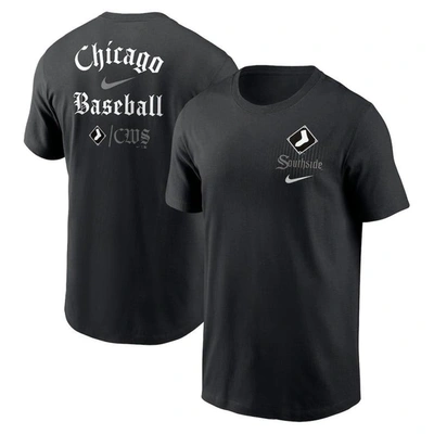 Nike Black Chicago White Sox City Connect 2-hit T-shirt