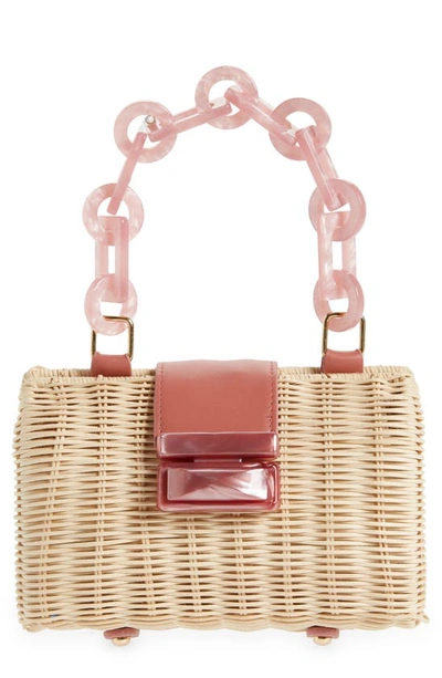 Btb Los Angeles Mason Clutch In Rose