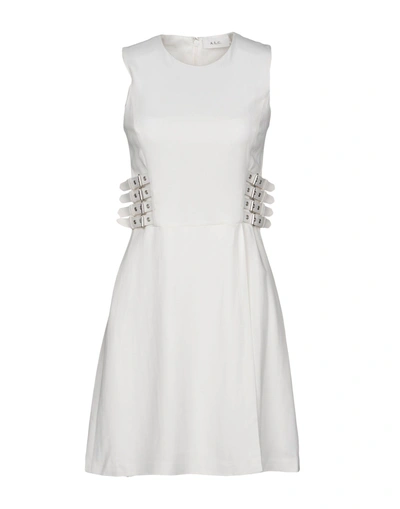 A.l.c Short Dress In White