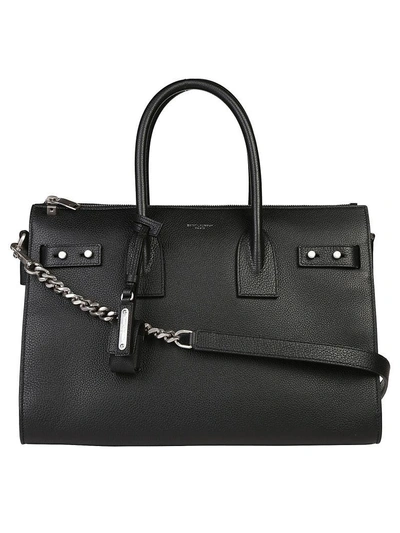 Saint Laurent Shoulder Bag In Nero