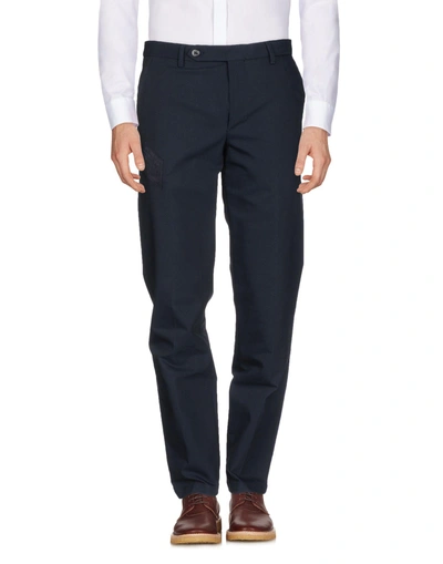 Canali Casual Pants In Dark Blue