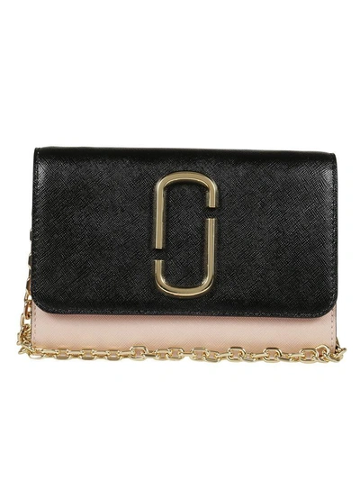 Marc Jacobs Snapshot Chain Continental Wallet In Multicolour