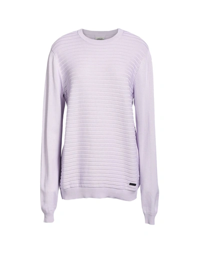 Armani Collezioni Sweaters In Lilac