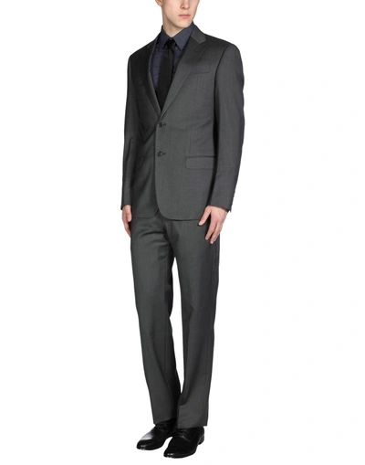 Armani Collezioni Suits In Lead