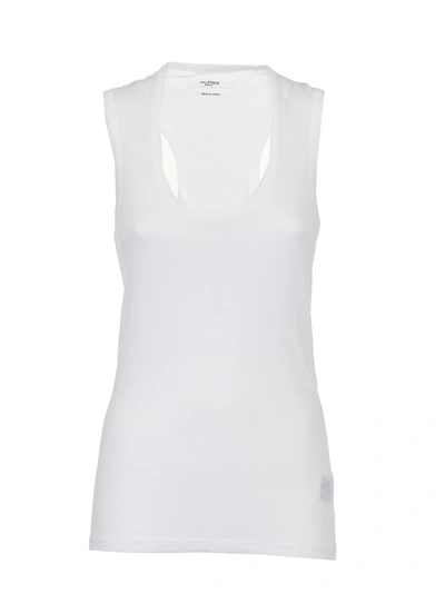 Isabel Marant Étoile Koby Tank Top In Bianco