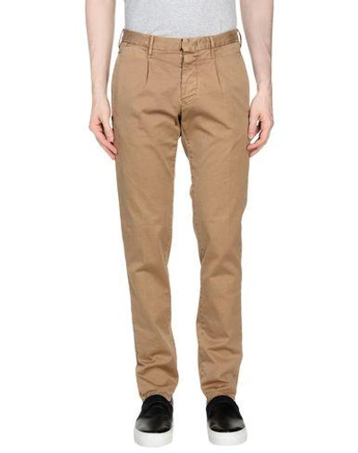 Incotex Casual Pants In Camel