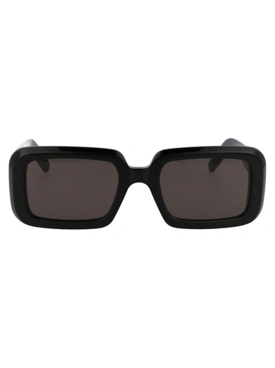 Saint Laurent Sunglasses In 001 Black Black Black