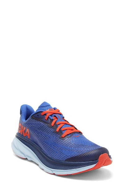 Hoka Kids' Clifton 9 Trainers In Blue