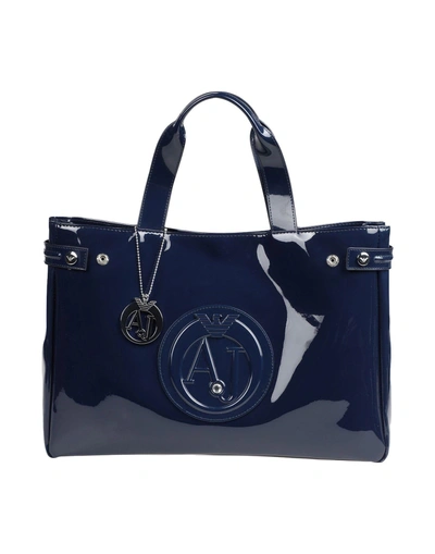 Armani Jeans Handbags In Dark Blue