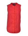 Armani Jeans Blouse In Red
