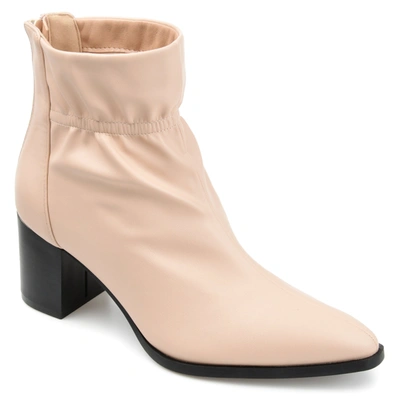 Journee Collection Collection Women's Tru Comfort Foam Heddy Bootie In Brown