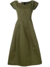 Marni Leaf Midi Dress