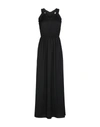 Armani Exchange Long Dresses In Black