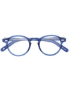 Moscot 'miltzen' Glasses In Blue