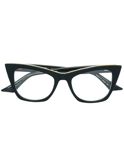 Dita Eyewear Showgoer Glasses In Black