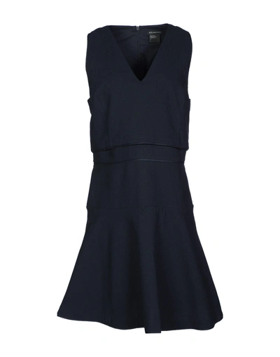 Armani Exchange Short Dresses In Blue