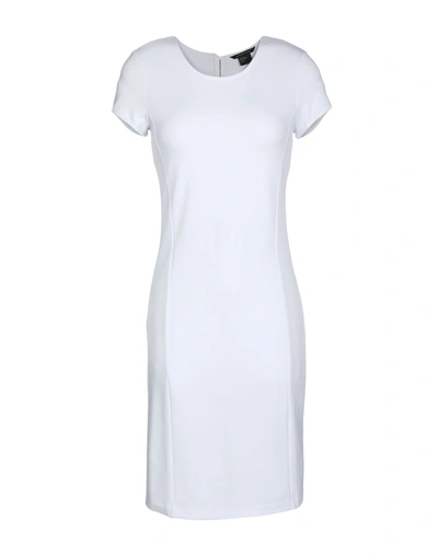 Armani Exchange Short Dress In White