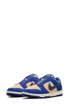 Nike Wmns Dunk Low Sneakers Blue Suede