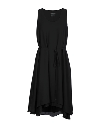 Armani Exchange Knee-length Dress In Black