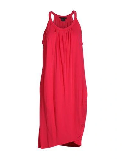 Armani Exchange Short Dresses In Fuchsia