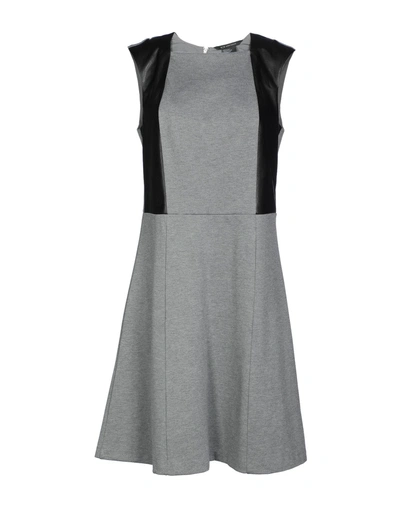 Armani Exchange Short Dress In Grey