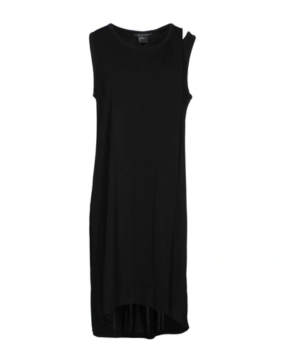 Armani Exchange Short Dress In Black
