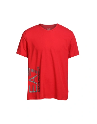 Emporio Armani Shirt In Red