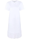 Kenzo Pleated Hem T-shirt Dress