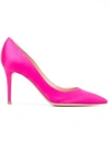 Gianvito Rossi Pointed Toe Pumps - Pink & Purple