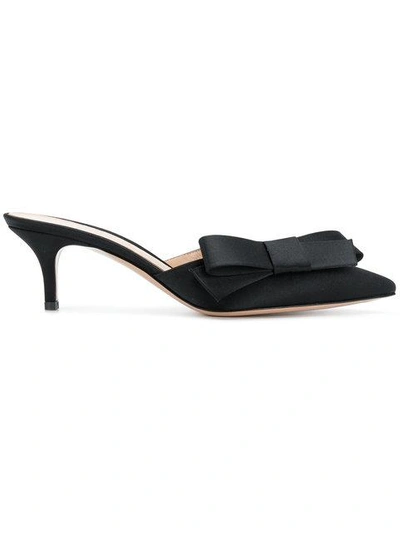 Gianvito Rossi Bow Detail Mules