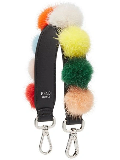 Fendi Strap You Shoulder Strap - Black