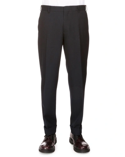 Dries Van Noten Philip Regular-fit Trousers, Black