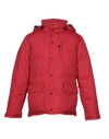 Aspesi Down Jacket In Red