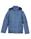 Aspesi Down Jacket In Pastel Blue