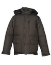 Aspesi Down Jacket In Khaki