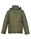 Aspesi Down Jacket In Military Green