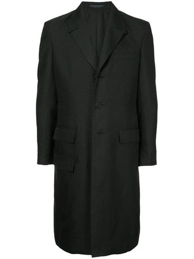 Yohji Yamamoto Elongated Buttoned Up Jacket