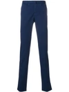 Incotex Slim Fit Trousers In Blue