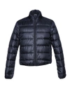 Aspesi Down Jackets In Dark Blue