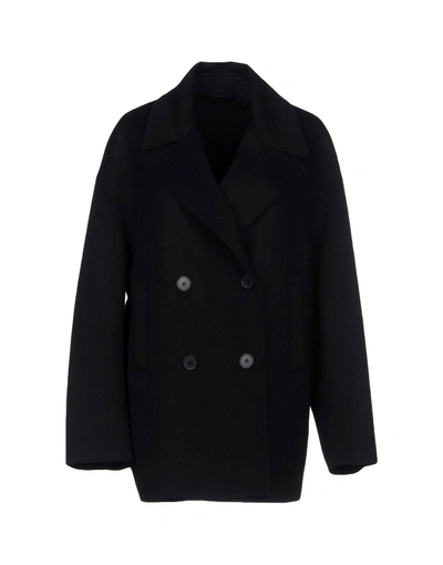 Jil Sander Coat In Black