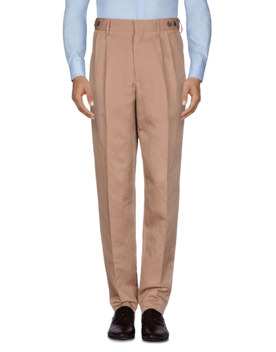 Umit Benan Casual Pants In Brown