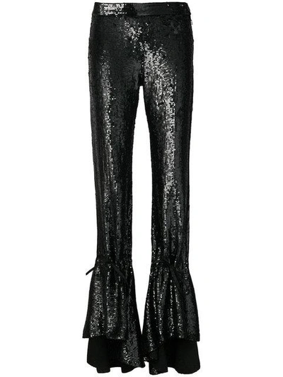 Ashish Wide-leg Trousers - Black