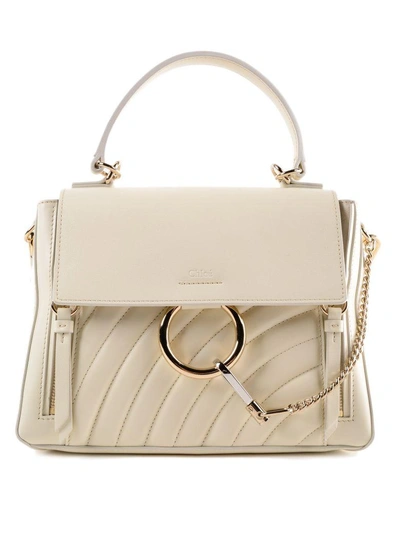 Chloé Day Shoulder Bag In Nude & Neutrals