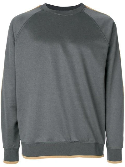 Stussy Logo Long-sleeve Sweatshirt - Grey