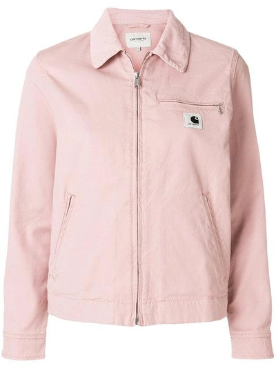Carhartt Detroit Jacket In Pink