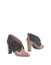 Pollini Ankle Boot In Pale Pink