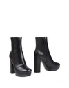 Pollini Ankle Boots In Black