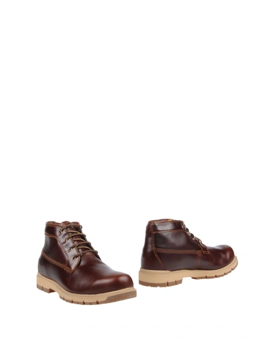 Timberland Boots In Brown